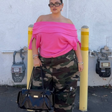 The Cropped Cargo Capri♻️