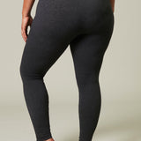 The Cotton Tummy Control Legging (smoke gray)