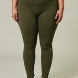 The Cotton Tummy Control Legging (gray)