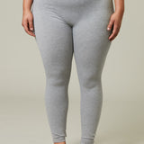 The Cotton Tummy Control Legging (gray)