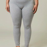 The Cotton Tummy Control Legging (burgundy)