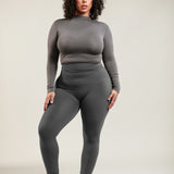 The Yoga Tummy Control Legging (gray)