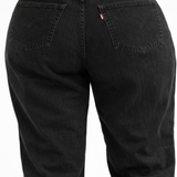 Black No Back Gap FLARE Jean ♻️