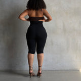 The Tummy Control Capri (burgundy)