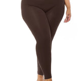 The Yoga Tummy Control Legging (chocolate)
