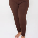 The Cotton Tummy Control Legging (chocolate)