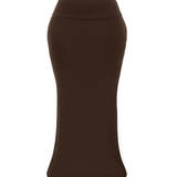 Stretch Maxi Skirt (charcoal)