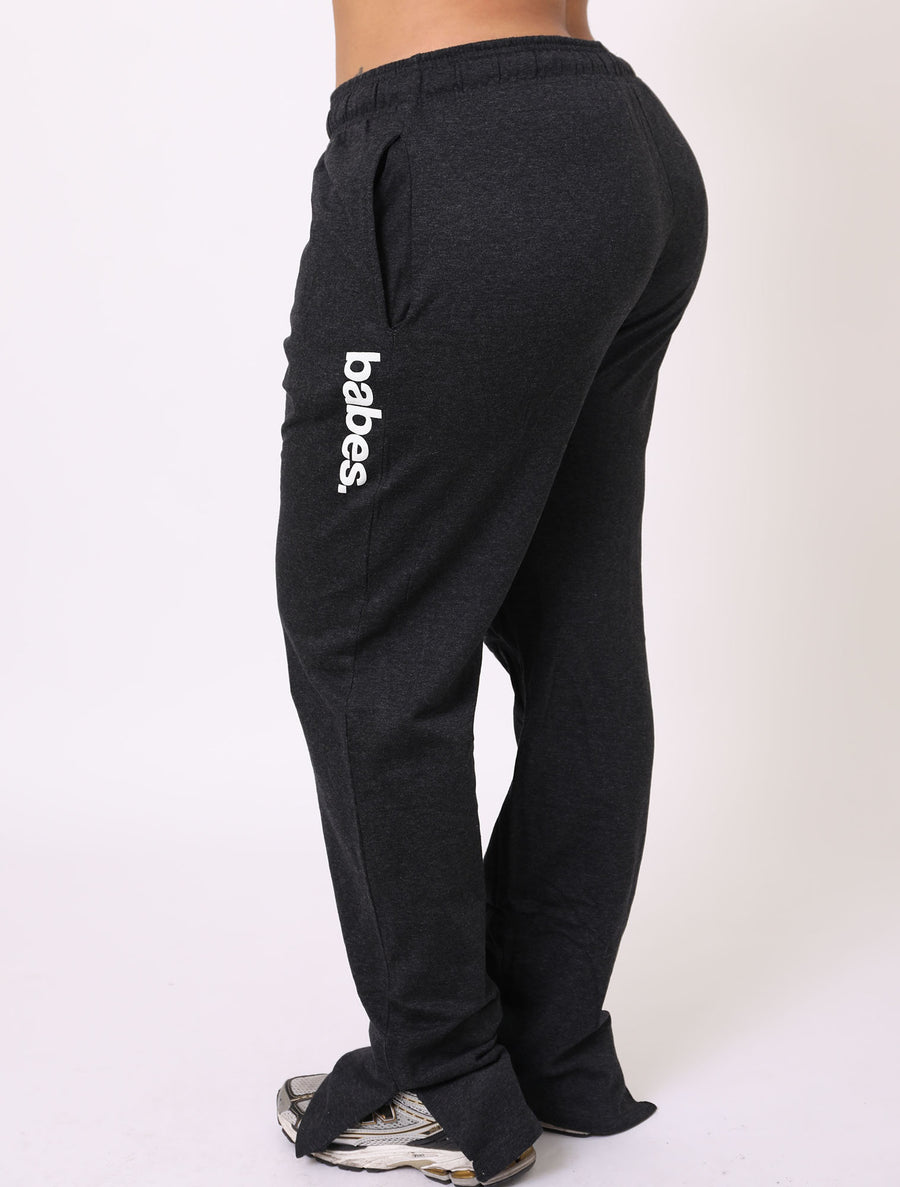 Flare Sweatpant (vintage black)