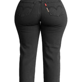 No Back Gap Jean ♻️ Black