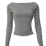 Backless LS Top