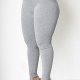 The Cotton Tummy Control Legging (gray)