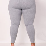 The Cotton Tummy Control Legging (gray)