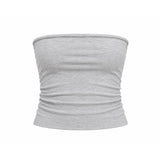 Cotton Tube in Gray