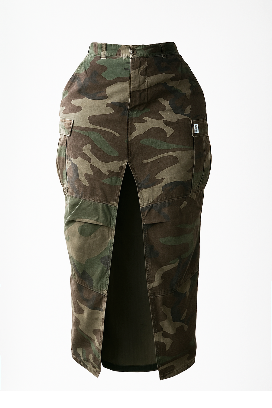 The Camo Long Skirt ♻️
