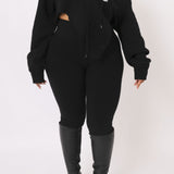 Corset LA Winter Hoodie (gray)