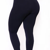 3-5 Pack Black Yoga Tummy Control Legging