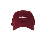 Babes Cap (burgundy)