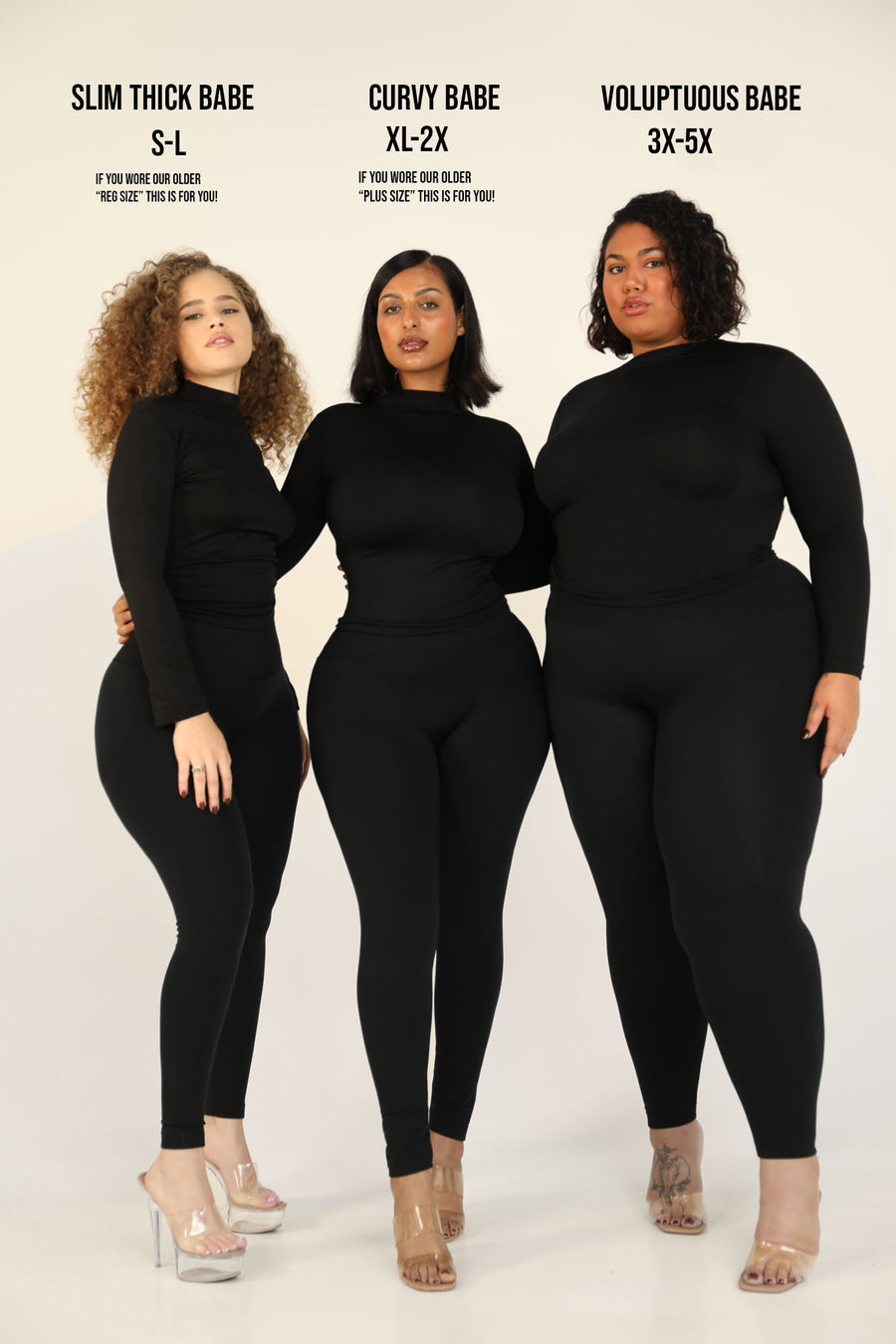 3-5 Pack Black Yoga Tummy Control Legging