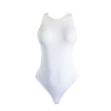 Ribbed Thong Bodysuit