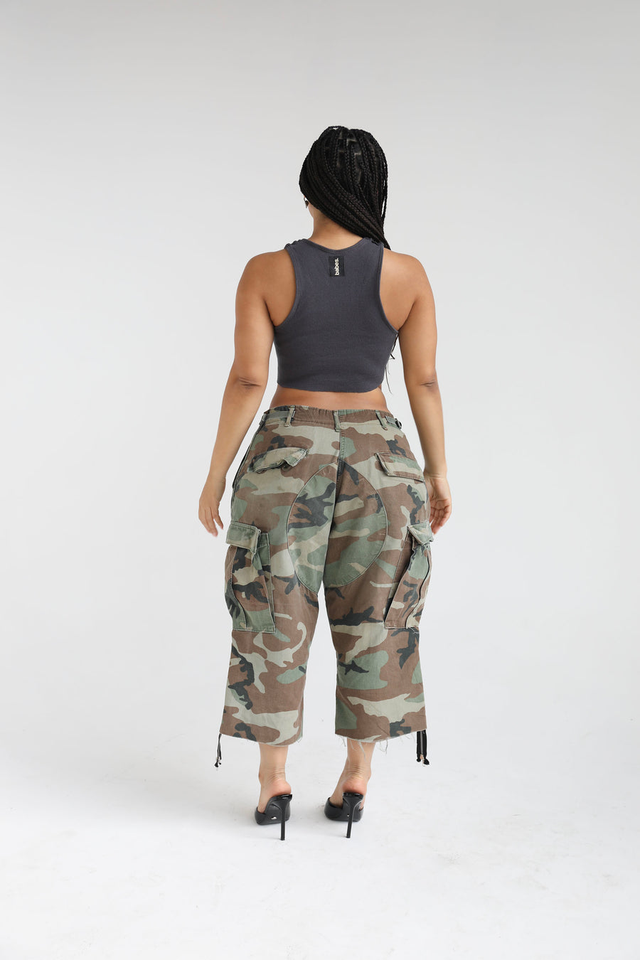 The Cropped Cargo Capri♻️