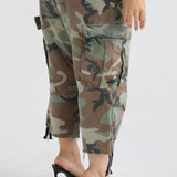 The Cropped Cargo Capri♻️