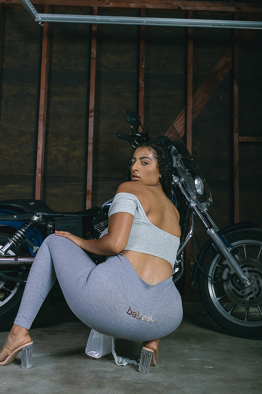 BABES SERIES Cotton Tummy Control Legging