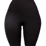 TUMMY CONTROL High Waist Biker Short W/ Ponte Roma (11604106644)