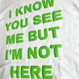 Leave A Message Puff Tee