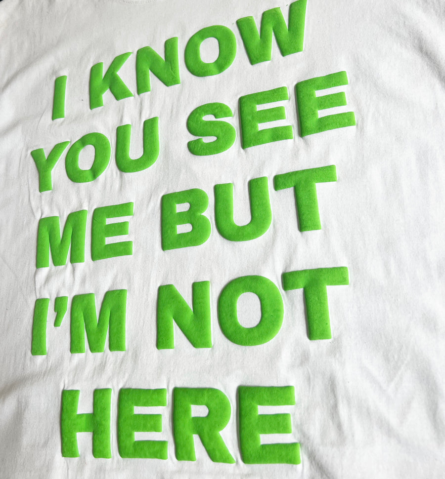 Leave A Message Puff Tee