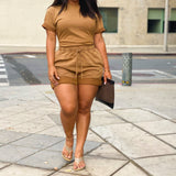 Comfy Chill Tee (Camel)