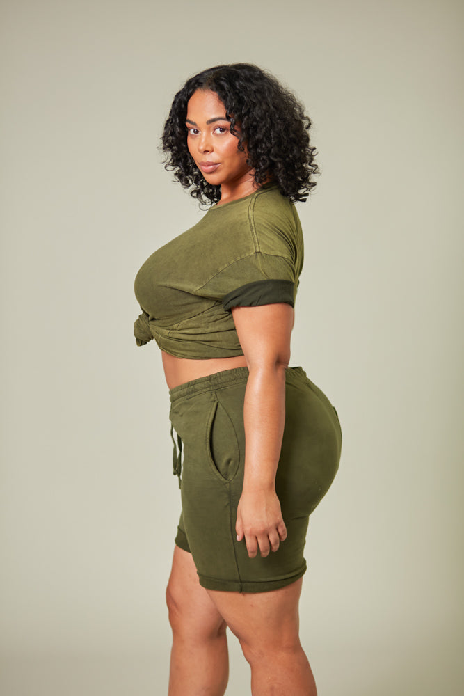 Comfy Chill Tee (Olive)