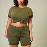 Comfy Chill Tee (Olive)