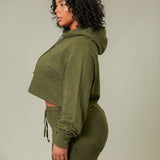 Comfy Chill Hoodie (Olive)