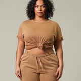 Comfy Chill Tee (Camel)