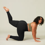 The Cotton Tummy Control Legging (gray)