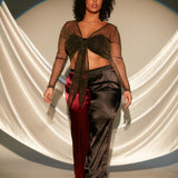 Sample Sale Babes Resort Pant Black/Wine