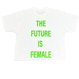 The Future Is Female Puff Print Tee