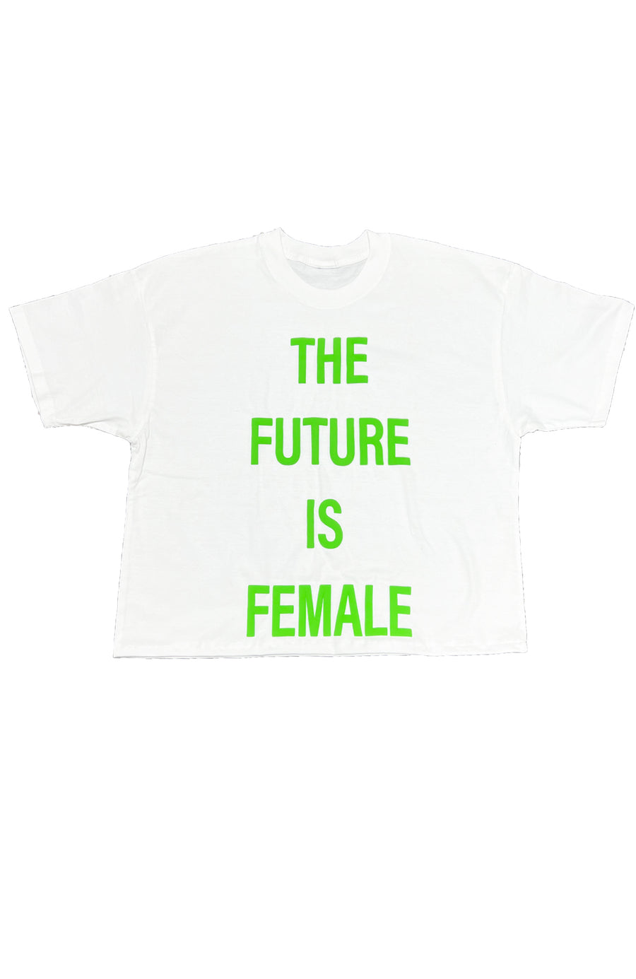 The Future Is Female Puff Print Tee