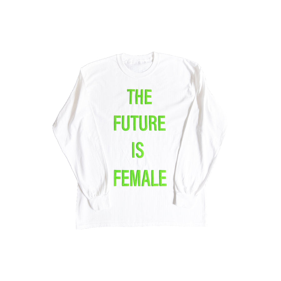 The Future Is Female Puff Print Tee