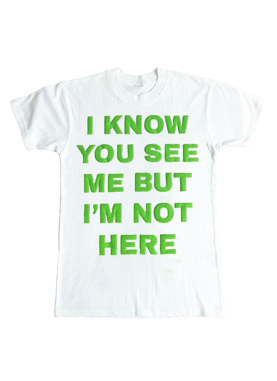 Leave A Message Puff Tee
