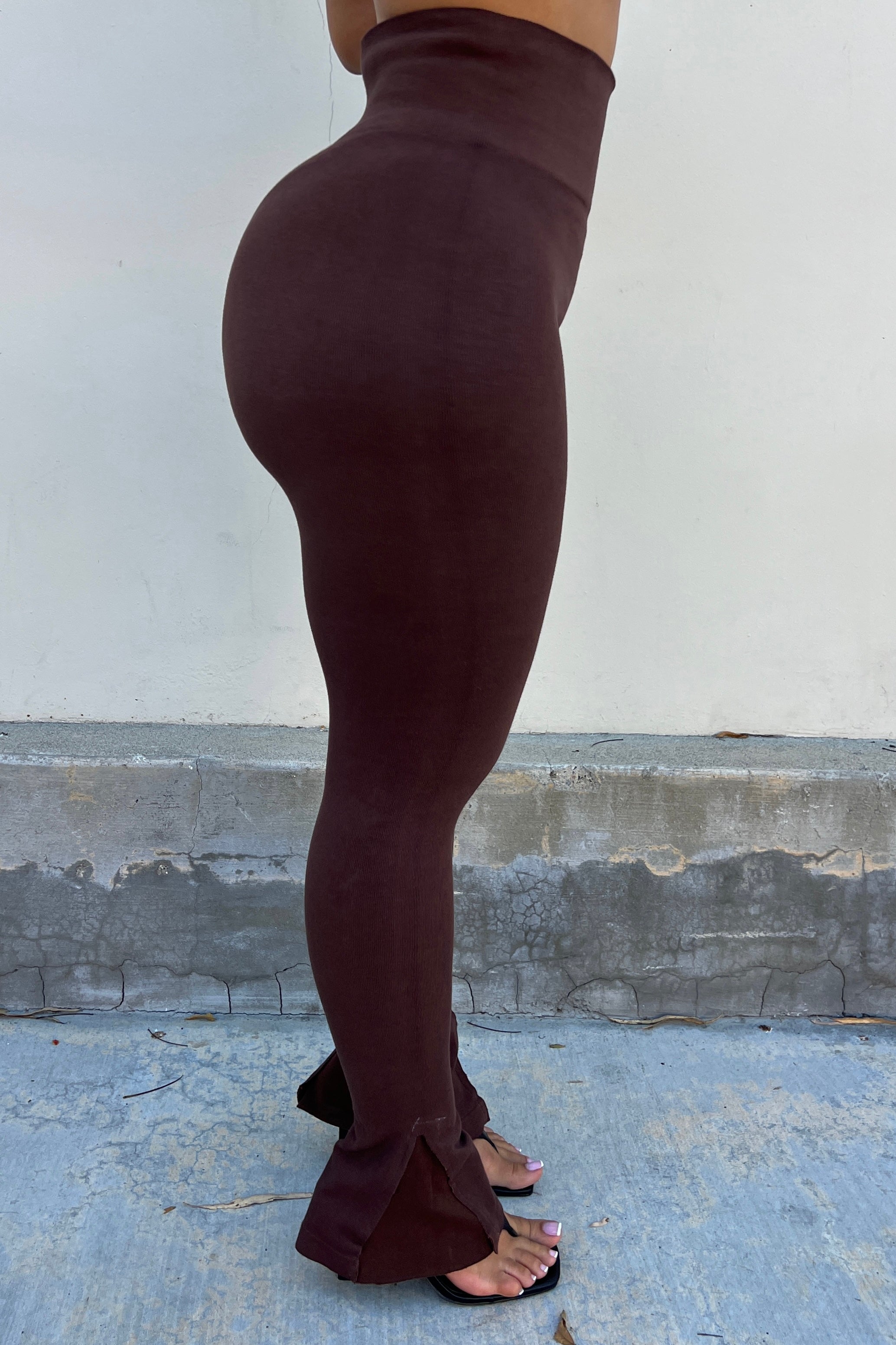 Flare Cotton Tummy Control Legging