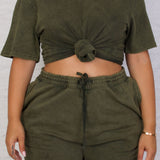 Comfy Chill Tee (Olive)