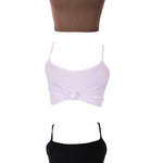 SOPHIA Strappy CROP TOP (7 COLORS) (453647269)