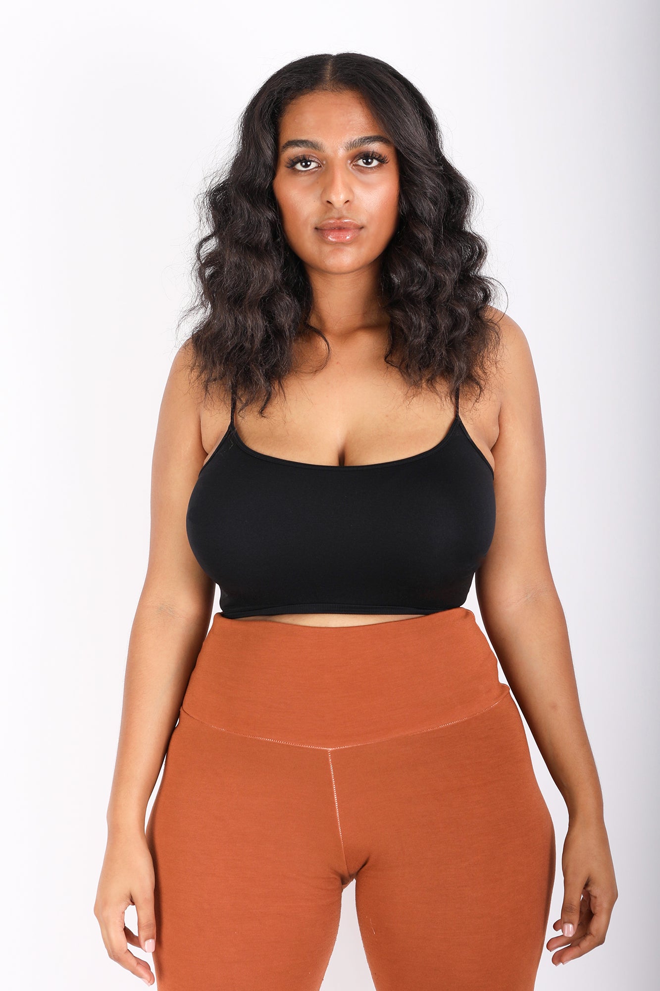 SOPHIA Strappy CROP TOP (7 COLORS) (453647269)