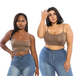 SOPHIA Strappy CROP TOP (6 COLORS) - Babes And Felines | Specializing in Fashionable Staple Pieces for Every Shape and Size (453647269)