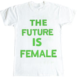 The Future Is Female Puff Print Tee