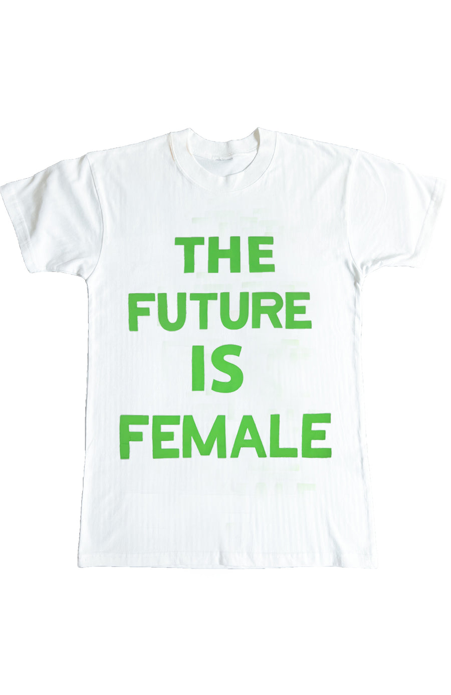 The Future Is Female Puff Print Tee